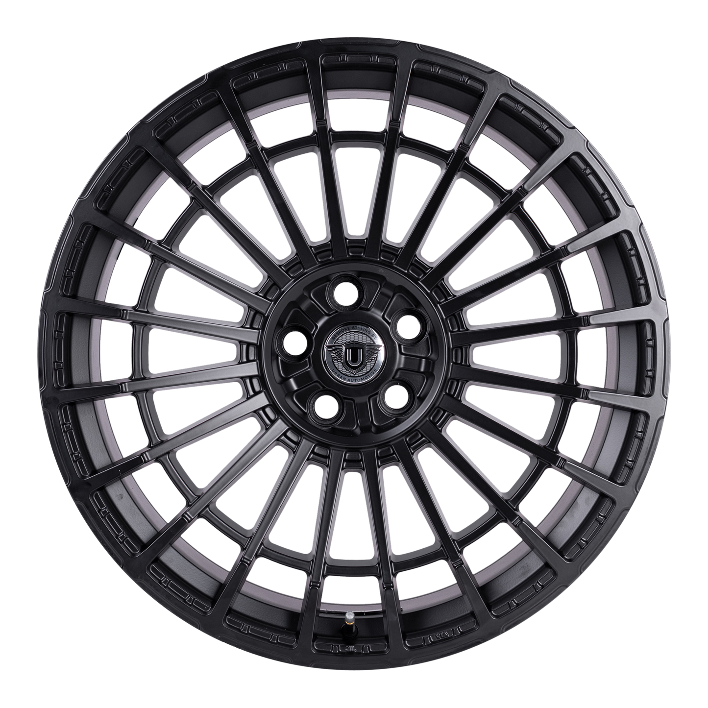 22" WX3 - 5x120 - ET35 - Satin Black - Front (L663)