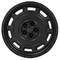 22" WX4 - 5x120 - ET25 - Satin Black - Rear (L663)