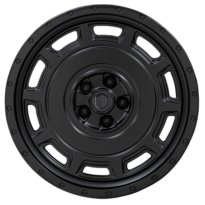 22" WX4 - 5x120 - ET25 - Satin Black - Rear (L663)
