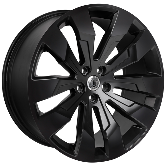 22" WX1 - 5x120 - ET35 - Satin Black - Front (L663)