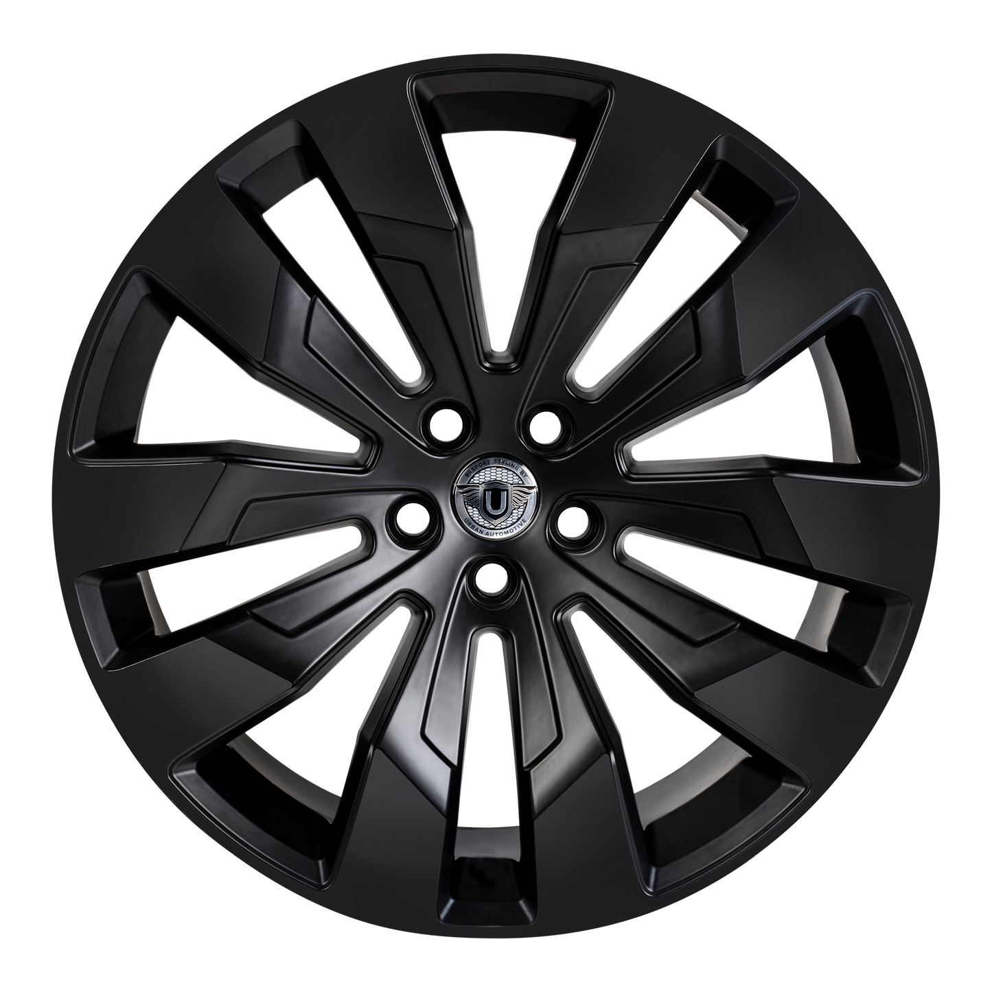 22" WX1 - 5x120 - ET35 - Satin Black - Front (L663)