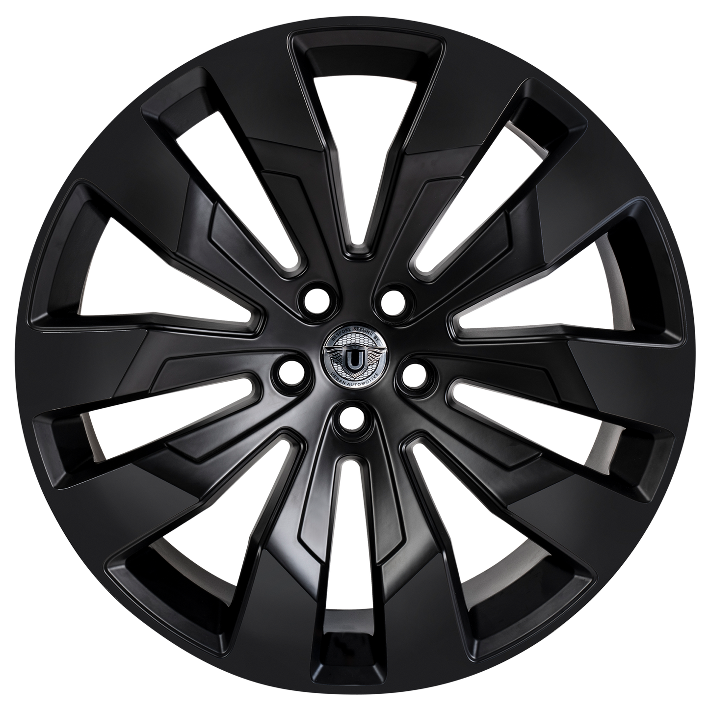 22" WX1 - 5x120 - ET35 - Satin Black - Front (L663)