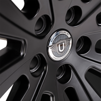 22" WX1 - 5x120 - ET25 - Satin Black - Rear  (L663)