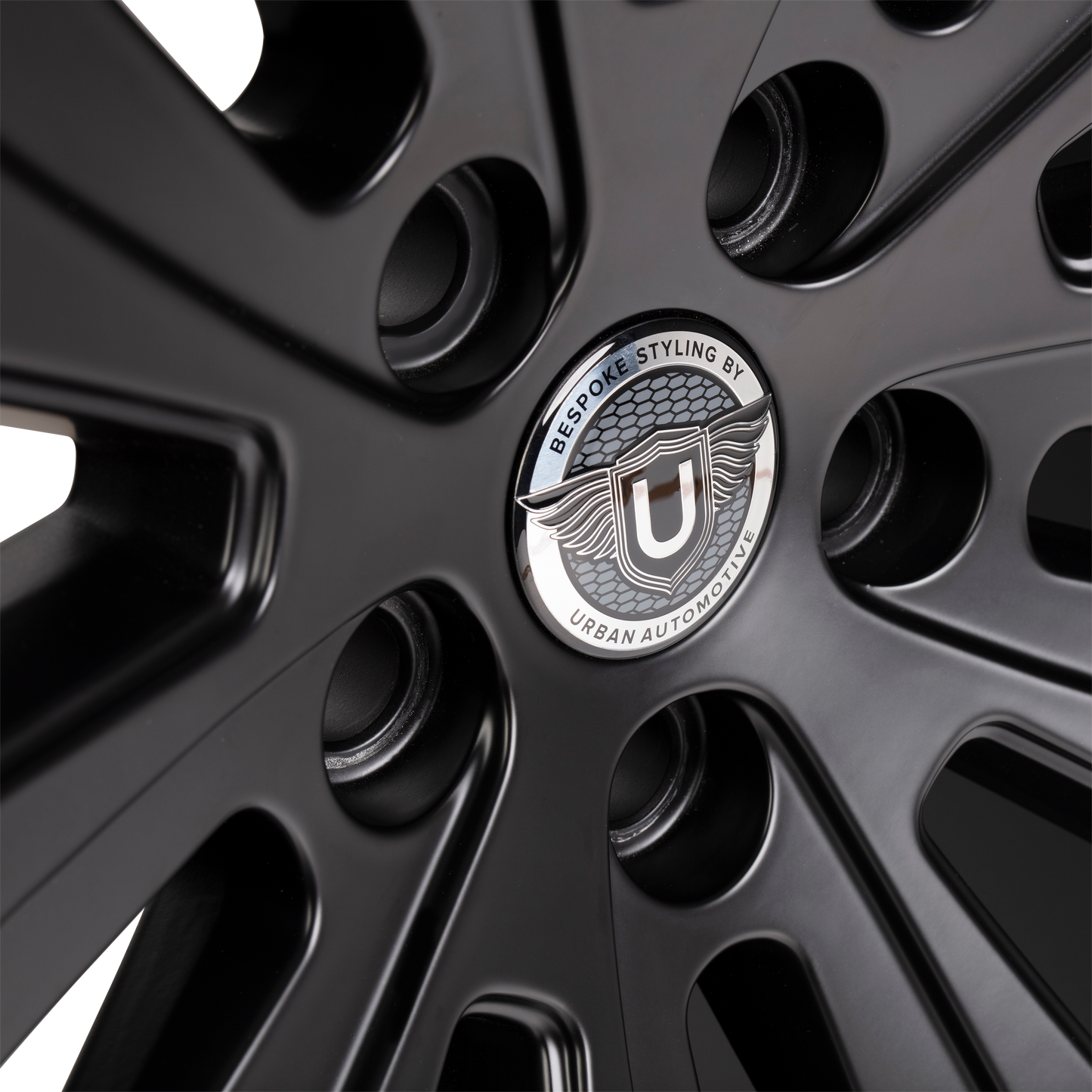 22" WX1 - 5x120 - ET35 - Satin Black - Front (L663)