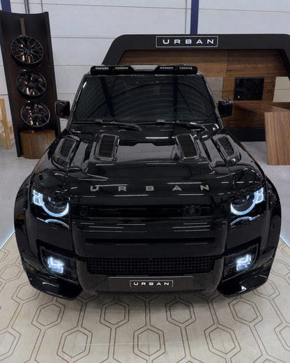 Defender L663 90/110/130 XRS Vented Carbon Fibre Bonnet - Non Visual Carbon