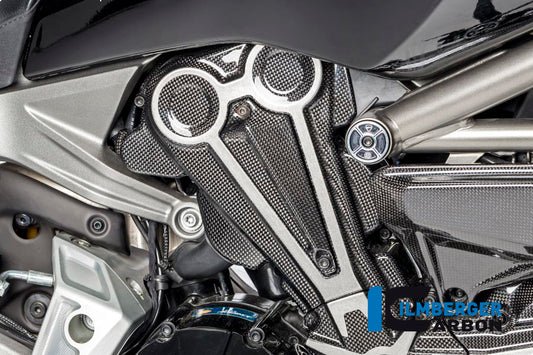 Cam belt covers gloss with crome decal Ducati XDiavel'16