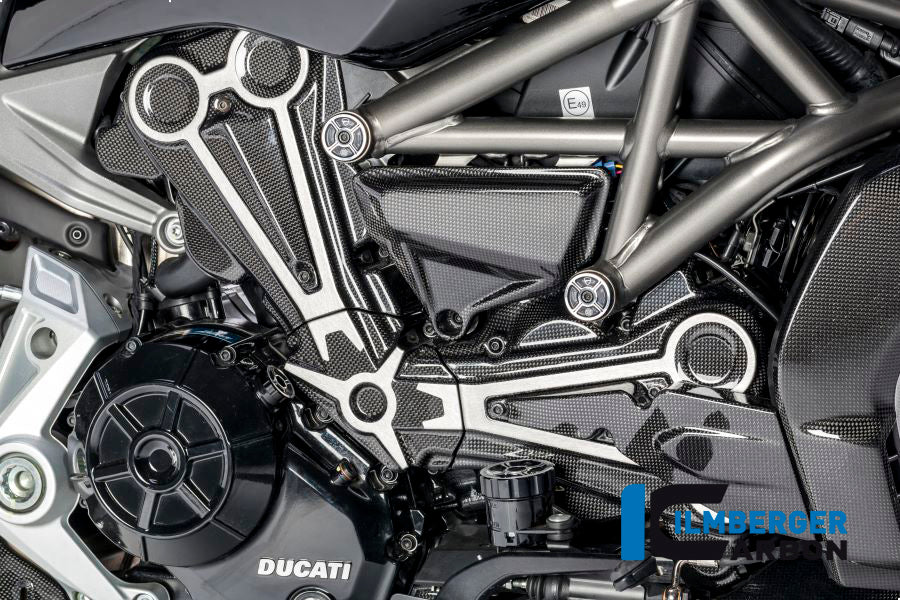 Cam belt covers with crome decal Ducati XDiavel'16