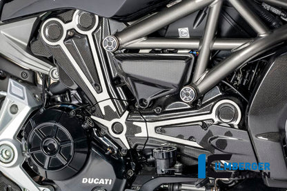 Cam belt covers with crome decal Ducati XDiavel'16