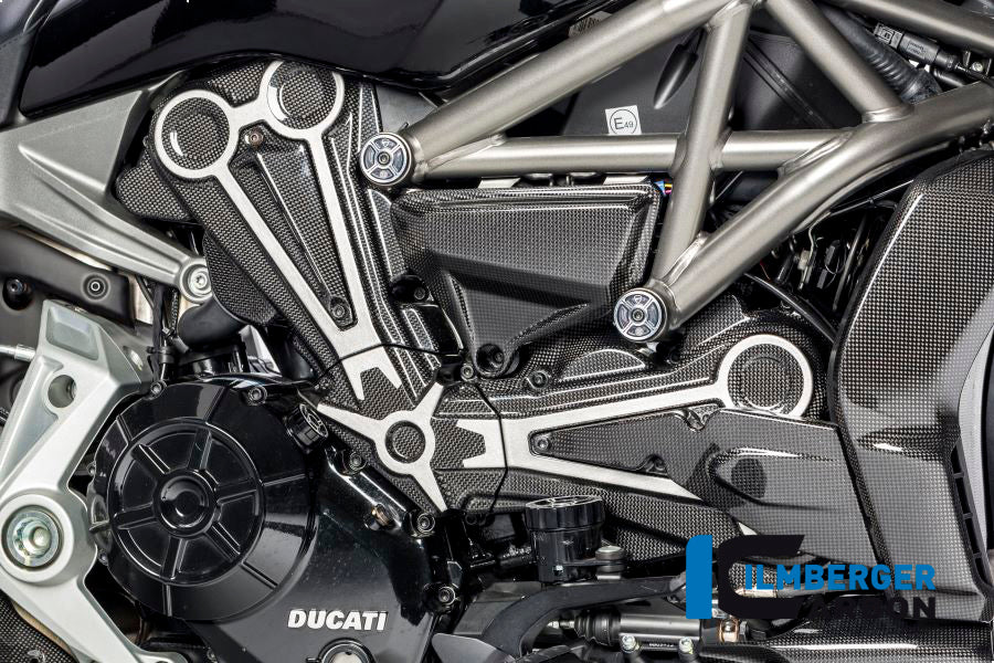 Cam belt covers with crome decal Ducati XDiavel'16