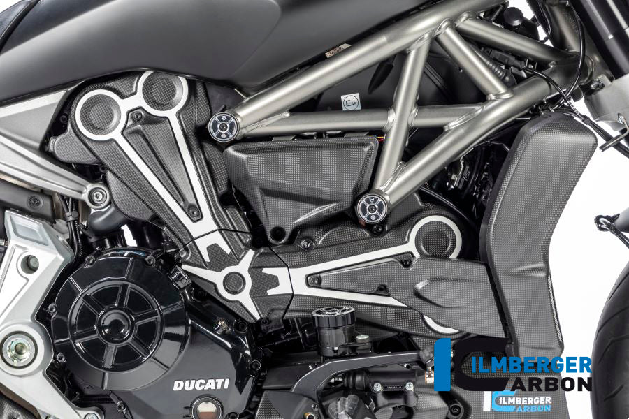 Cam belt covers with crome decal Ducati XDiavel'16