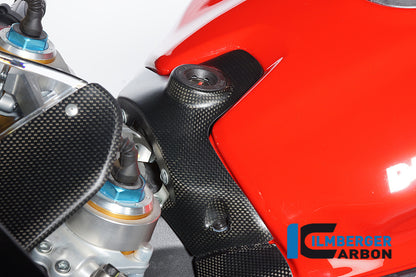 Ignition lock cover carbon