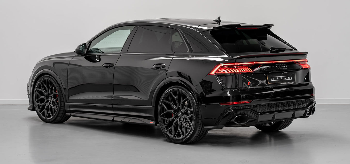 Audi RSQ8 Pre-Facelift Upper Rear Lip Spoiler - Visual Carbon Fibre