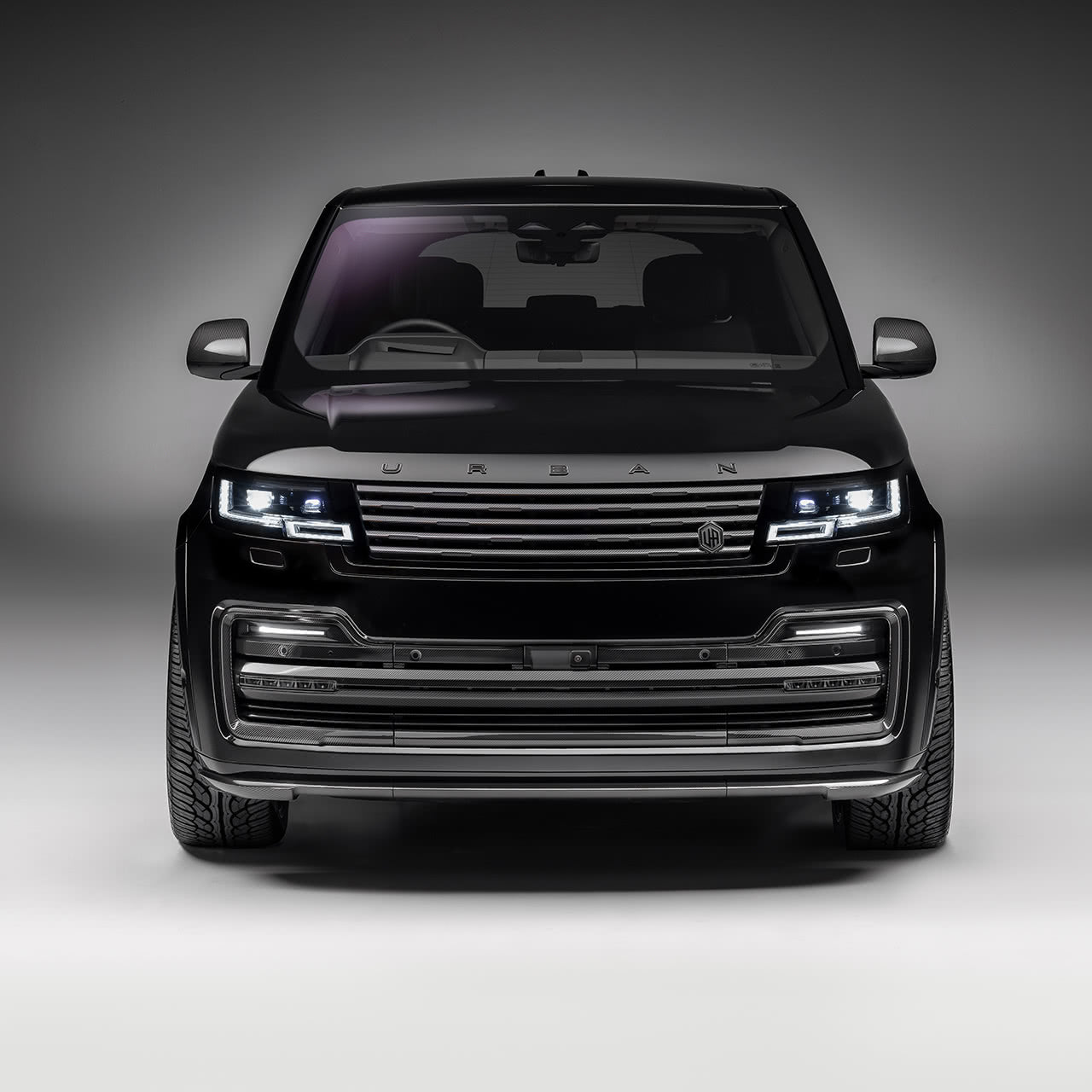 Range Rover L460 Visual Carbon Fibre Matrix Front Grille (For SV models, non-sv OEM Grille required)