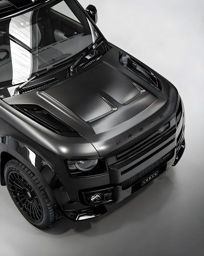 Defender L663 90/110/130 SVR Style Vented Carbon Fibre Bonnet