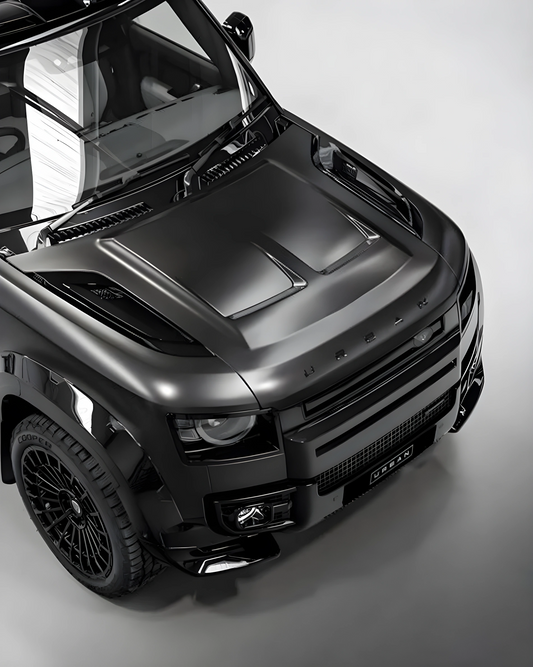 Defender L663 90/110/130 SVR Style Vented Carbon Fibre Bonnet